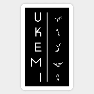 Ukemi - Martial arts T-shirt for Judo and Aikido Fans Sticker